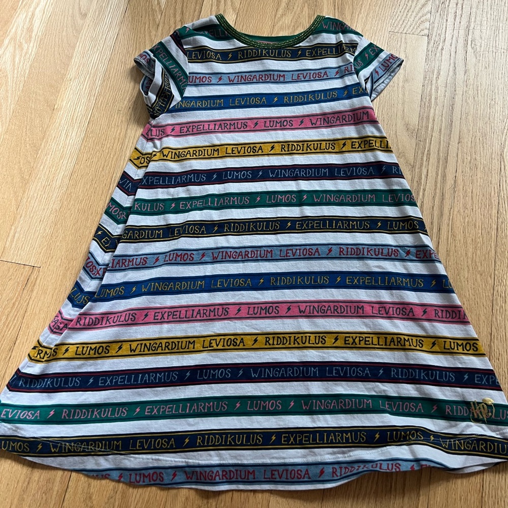 Girls Harry Potter Mini Biden dress - size 6/7